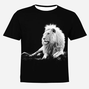 HOWL LOFTY Fashion Men/Women T-shirt lion Print Designed Stylish Summer T shirt Brand Tops Tees Plus Size S-4XL