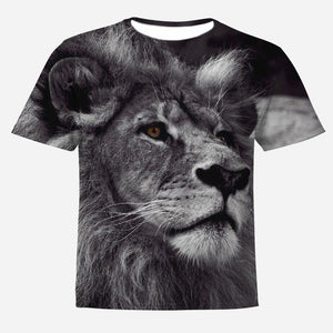 HOWL LOFTY Fashion Men/Women T-shirt lion Print Designed Stylish Summer T shirt Brand Tops Tees Plus Size S-4XL